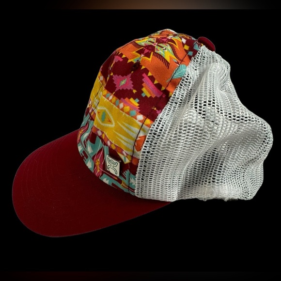 Hooey Aztec Multicolor Trucker Gorp Hat Strapback Adjustable OSFM - Picture 4 of 10